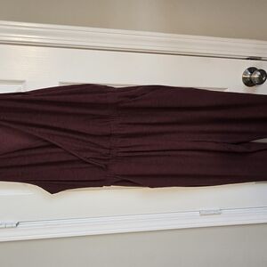 Burgundy Jumpsuit